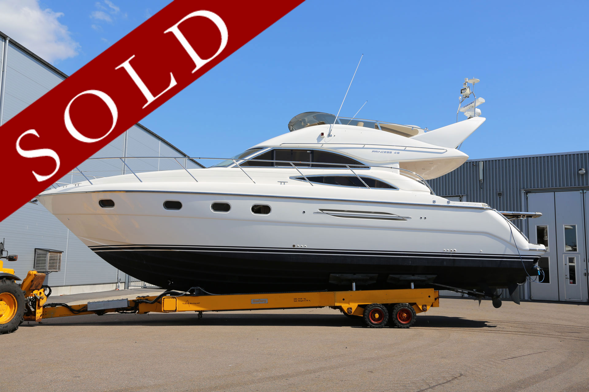 Princess 45 Flybridge sold to the east coast
