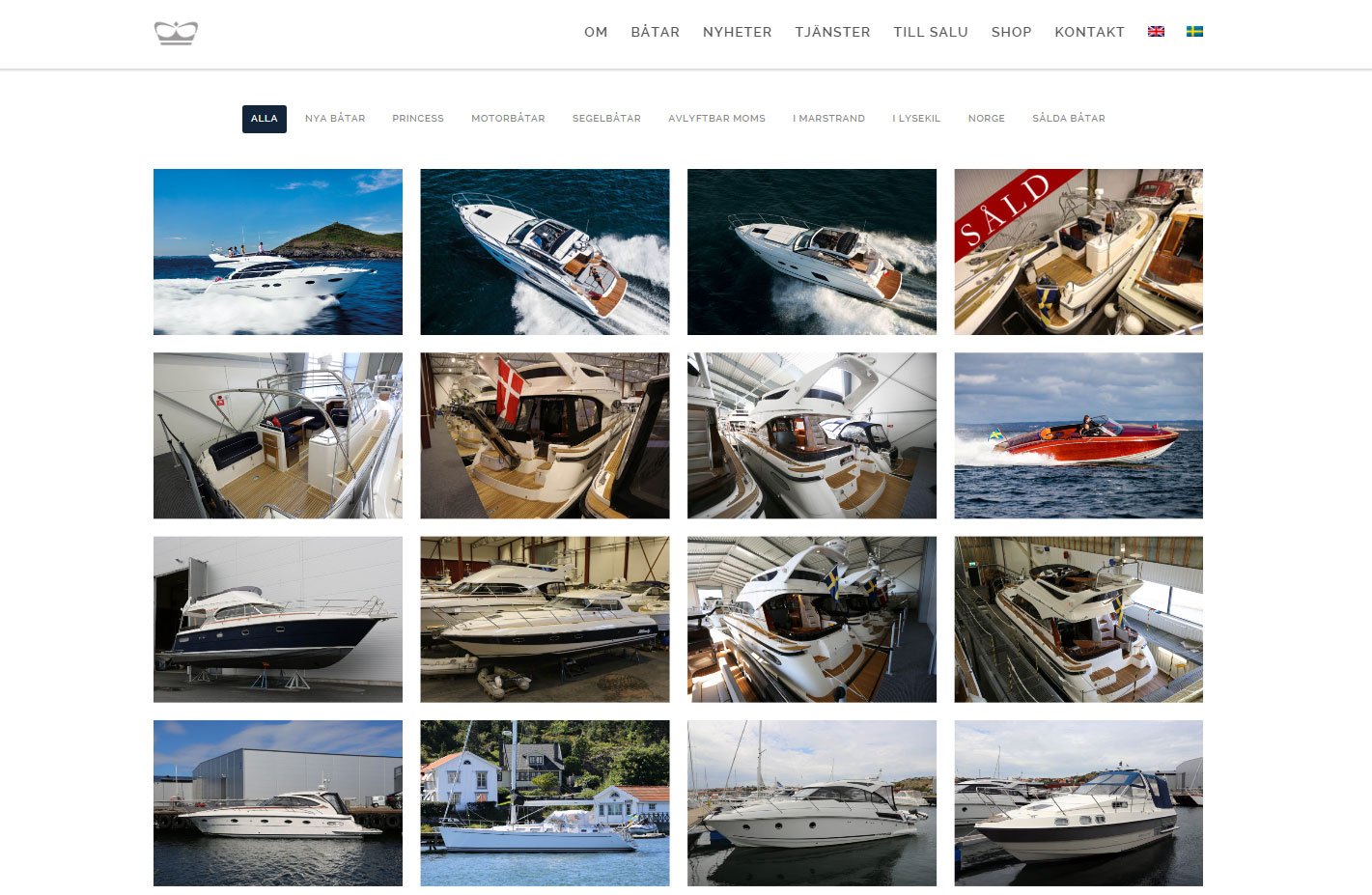 Brokerage and sale of used boats